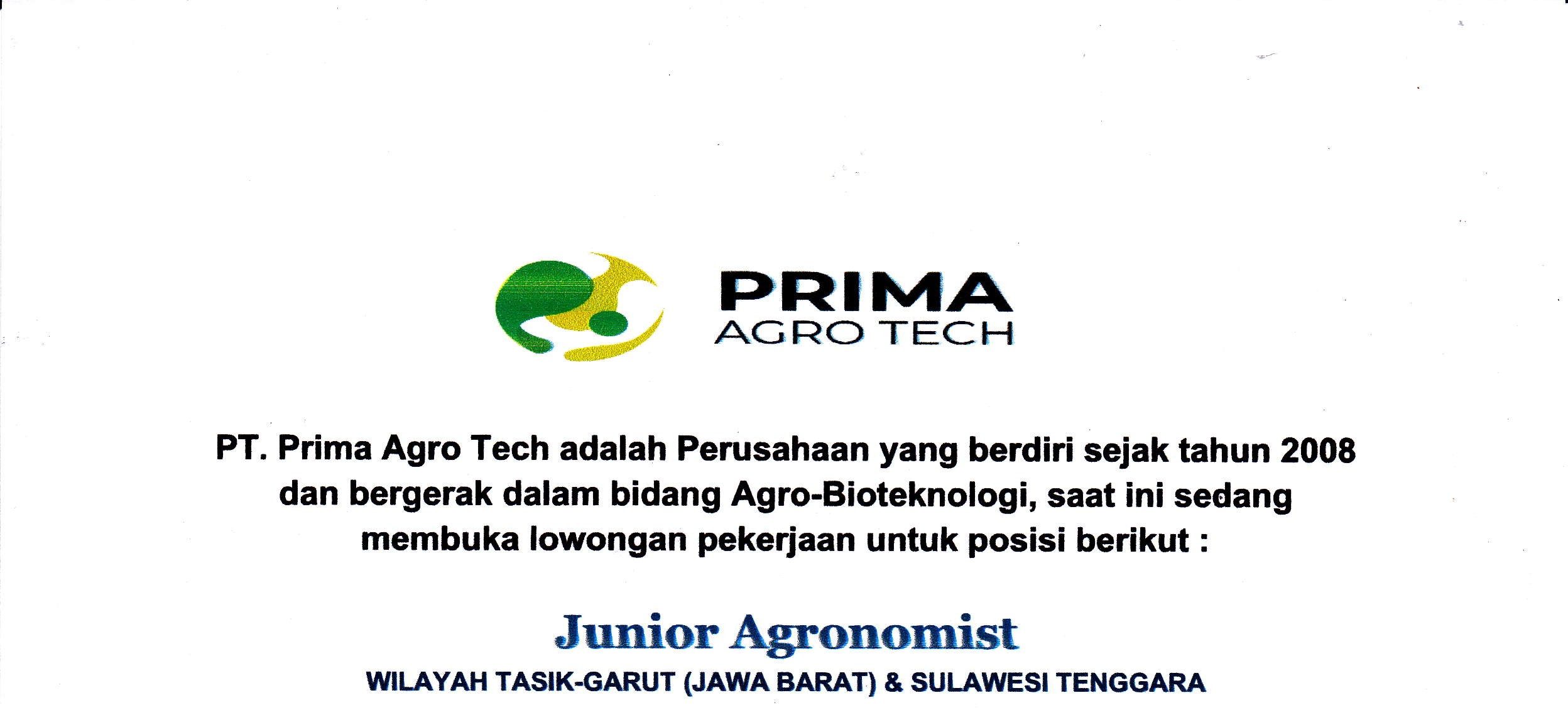 PT. Prima Agro Tech