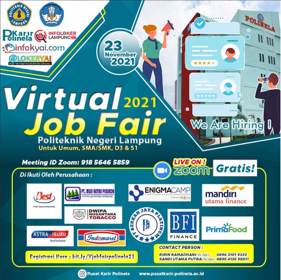 Virtual Job Fair Polinela 2021