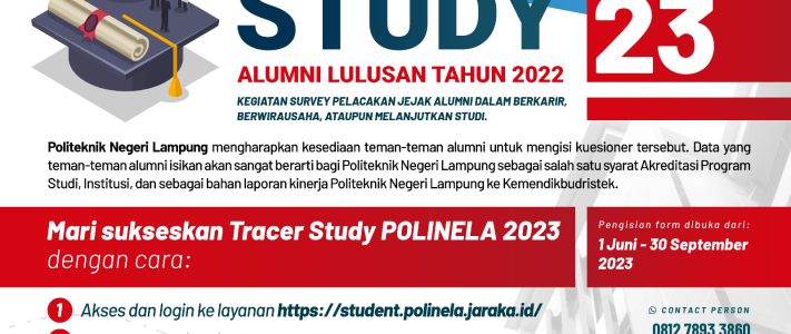 Tracer Study 2023 Untuk Alumni Polinela 2022